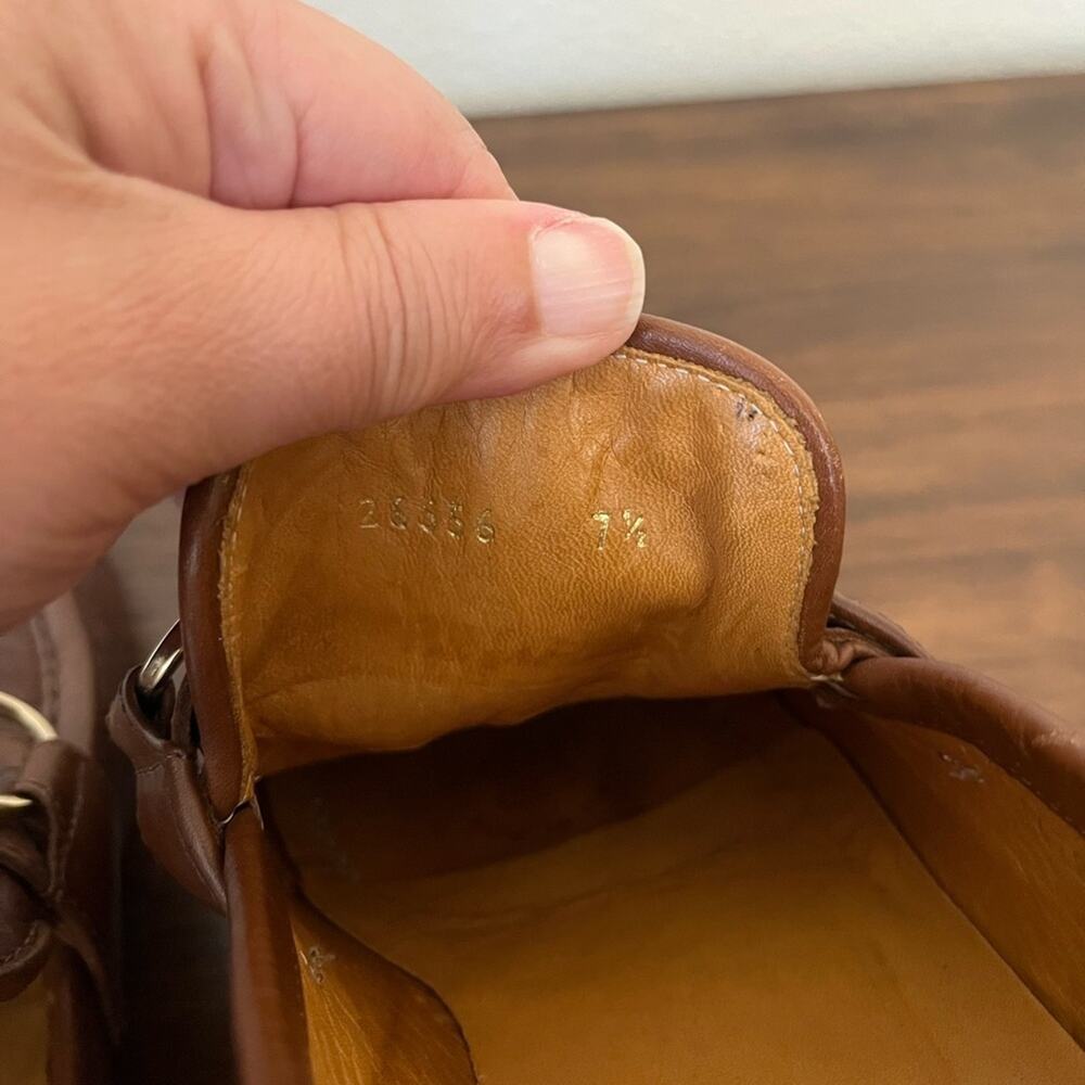 Gucci Brown Horse-bit loafer Signature Guccisima brown embossed GG leather - Picture 6 of 16